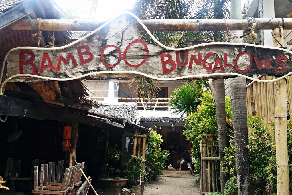 Bamboo Bungalows Resthouse Balabag  Exterior foto